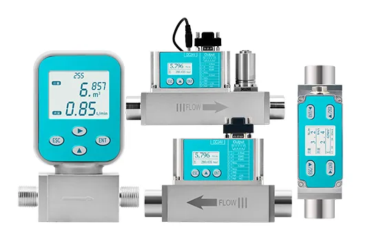 Mikro thermische Gas-Massen durchfluss messer