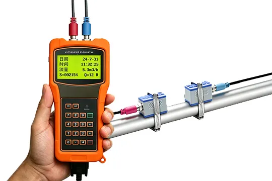 Handheld-Ultraschall-Durchfluss messer