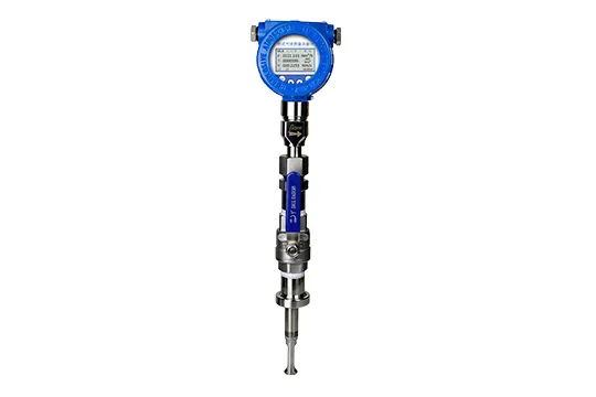 Einfüge gas durchfluss messer